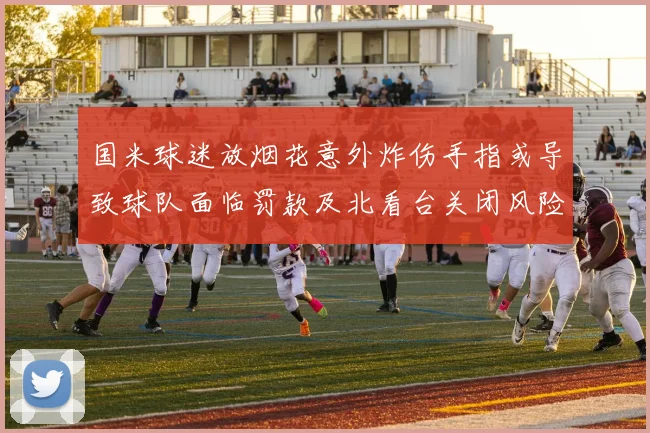 国米球迷放烟花意外炸伤手指或导致球队面临罚款及北看台关闭风险